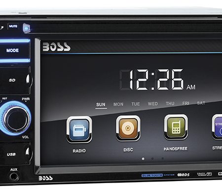 Boss 2X Din 6.2 BT DVD Receiver
