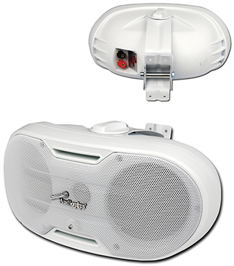 Dual 4in Weather Resistnt Speaker Pair