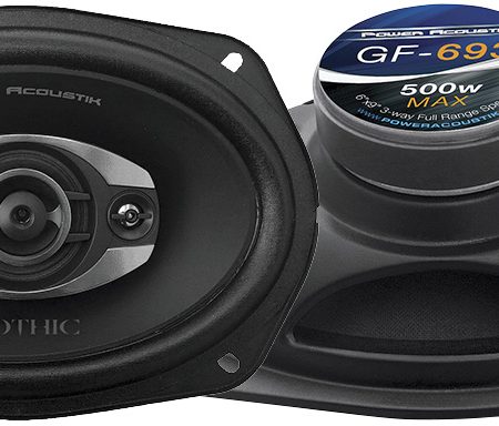 Gothic 6x9 3way Speaker 500W  Max