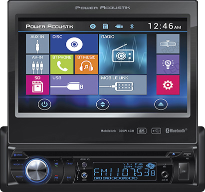 Din 7 BT DVD Flip MHL MobileLink X1