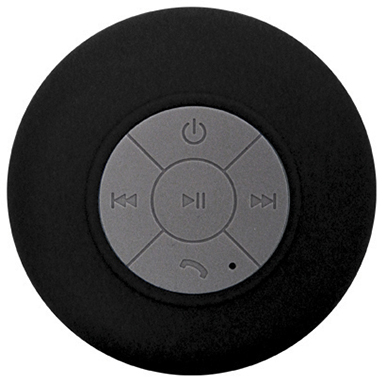 Shower Bluetooth speaker Black