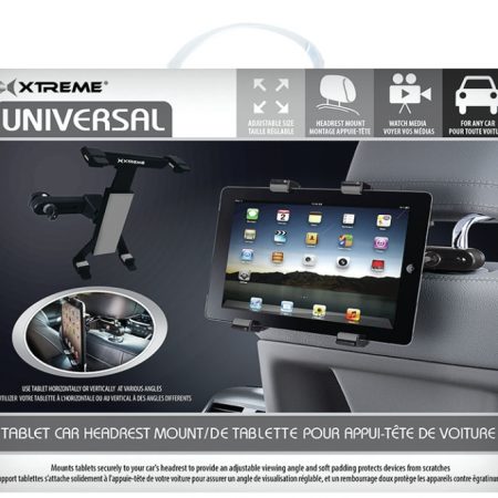 Universal Tablet Headrest Mount black