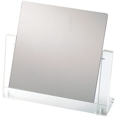 Square Glass Mirror 10x9.5in Frosted Acr