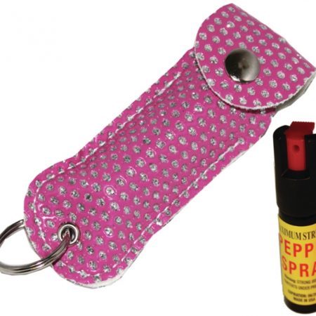 0.5oz Pepper Spray Pink Bling4.5x1.5x1in