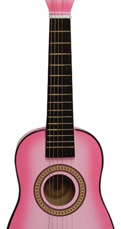 23 inch Acoustic Guitar Pink