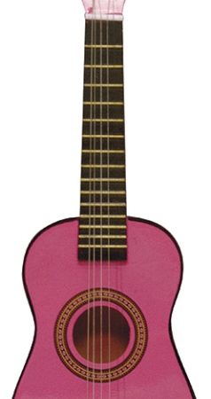 23 inch Acoustic Guitar Fuscia