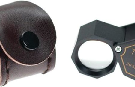 20x 21mm Triplet Loupe Black Hex