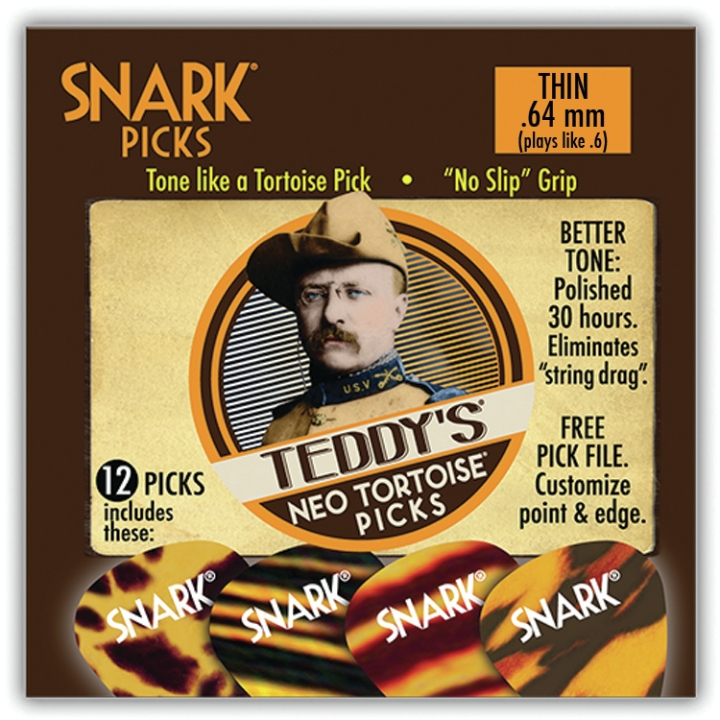 Snark Teddys NeoTortoise .64mmThin12pack