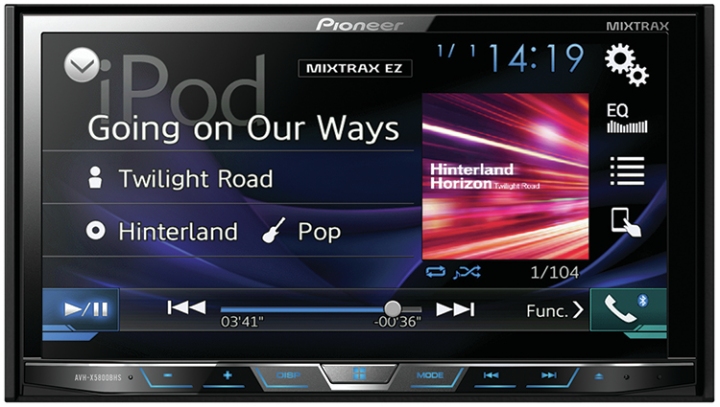 2XDin DVD 7 inch BT HD XM Ready App1