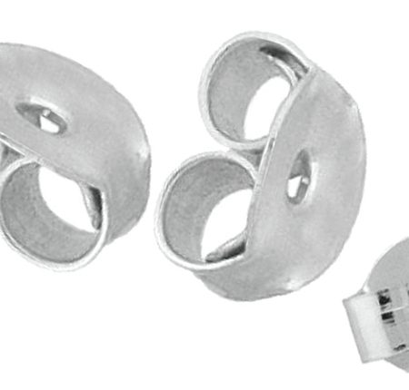 Small Silver Ear Nuts