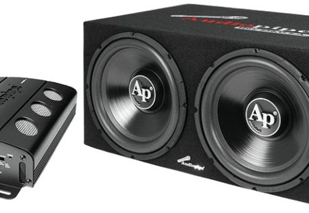 Audiopipe Dual 12in Loaded Bass Package