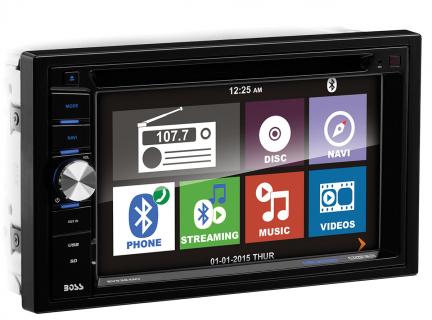 2x Din 6.2 DVD BT GPS Receiver