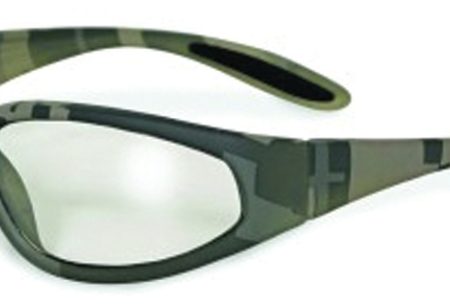 GV Digital Camo Clear Safety Glasses