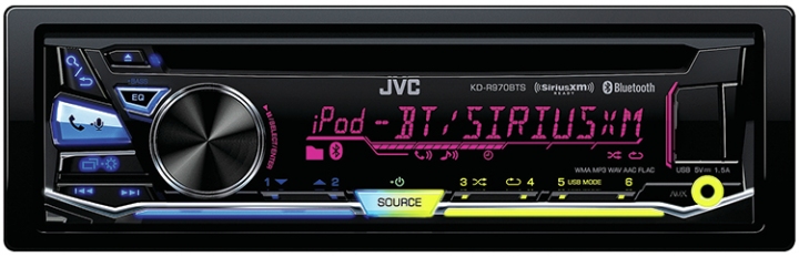 JVC BT CD Receiver
