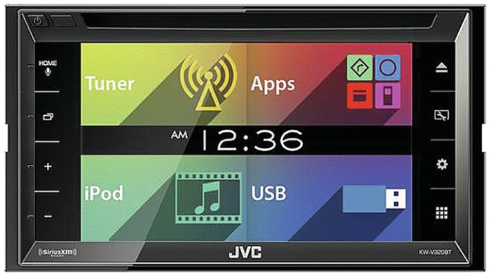 JVC 2x Din 6.8 BT CD Receiver