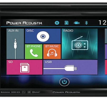 PA 2-Din Source w/6.2in LCD