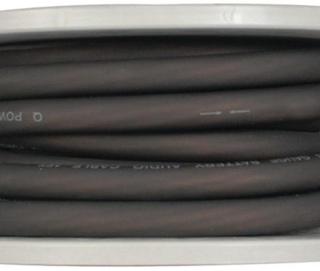 Q Power Super Flex 0 Gauge 50 ft Black