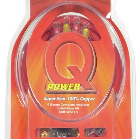 Q Power 0ga amp kit Copper