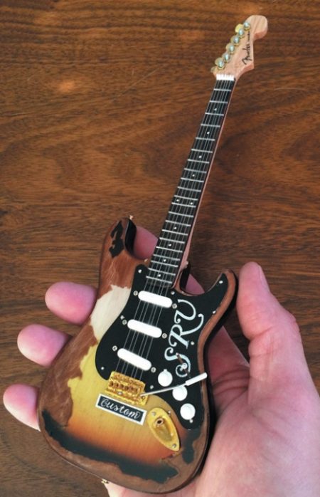 AXE- Stevie Ray Vaughan Mini Guitar
