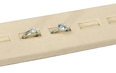 5-SLOT Ring stand - linen beige