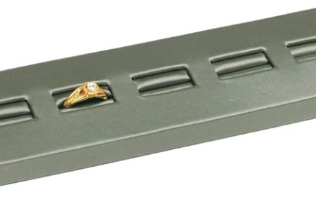 5-SLOT ring stand - steel grey