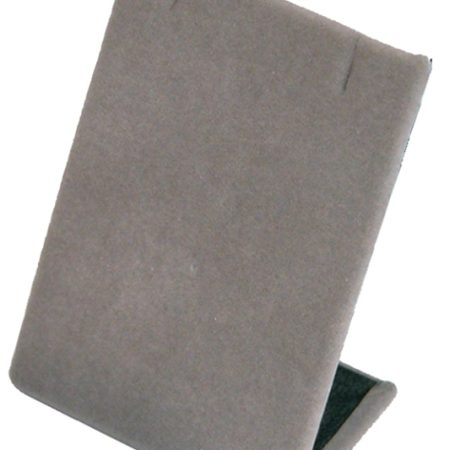 Earring/Pendant stand - Grey velvet