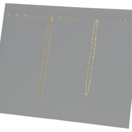 Chain pad w/Easel 15 Hook Grey velvet