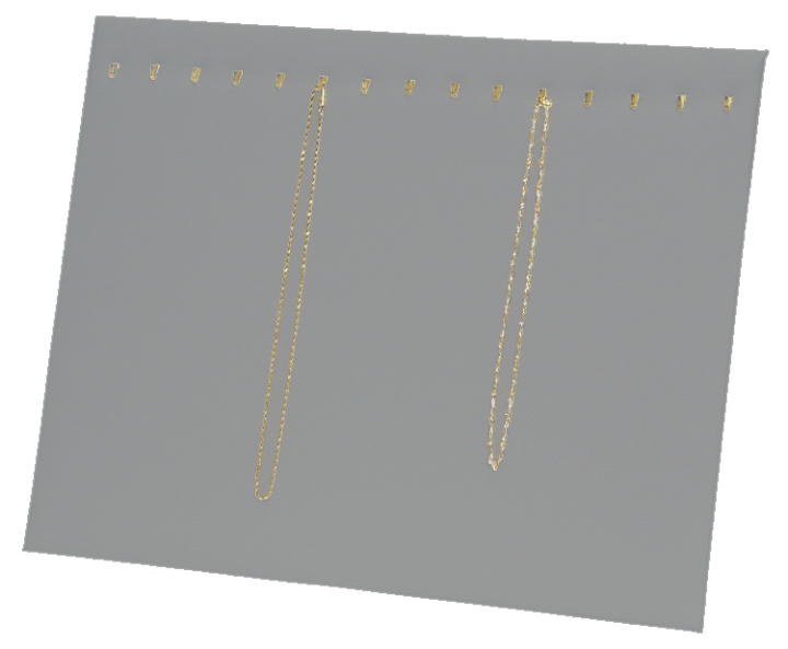 Chain pad w/Easel 15 Hook Grey velvet
