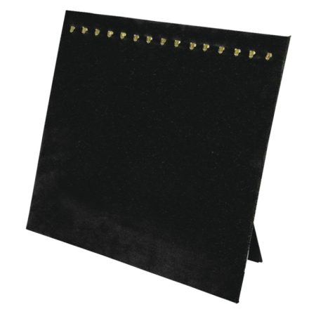 Chain pad w/Easel 15 Hook Black faux