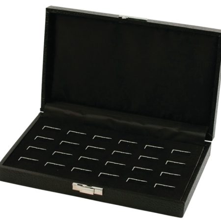 Wide-slot Ring Case (24) - Black