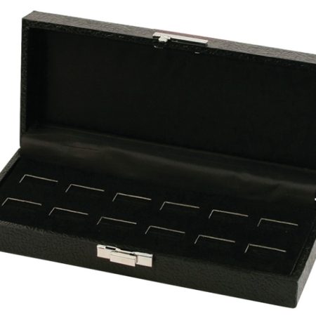Wide-slot Ring Case (12) - Black