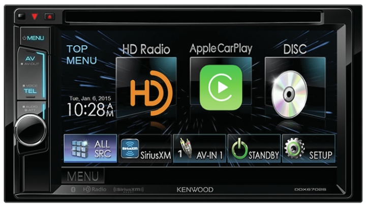 Kenwood 2 x Din 6.2 DVD Receiver