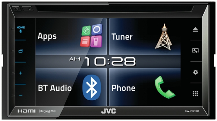 JVC 2x Din 6.8 BT CD Receiver