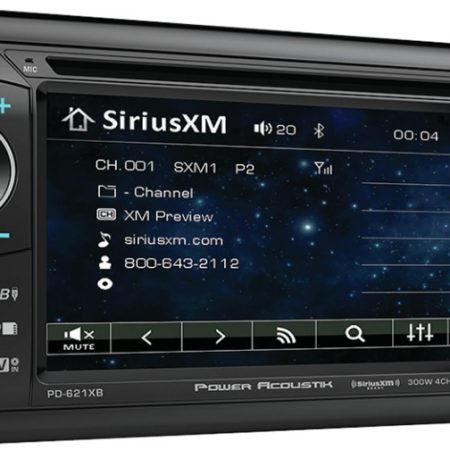 PA 2-Din Source w/S-XM Ready BT