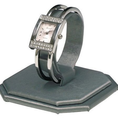 watch stand - steel grey