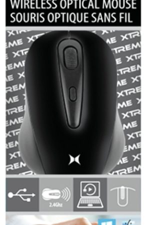 Xtreme Black Wireless Optical Mouse