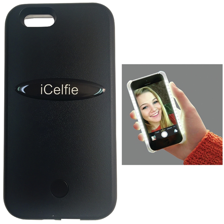 iPhone6 LED Case-Power Bank Black