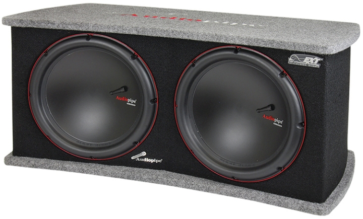 Audiopipe 12in Dual Sealed Box
