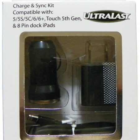 Ultralast 3-in-1 kit 8 pin Black