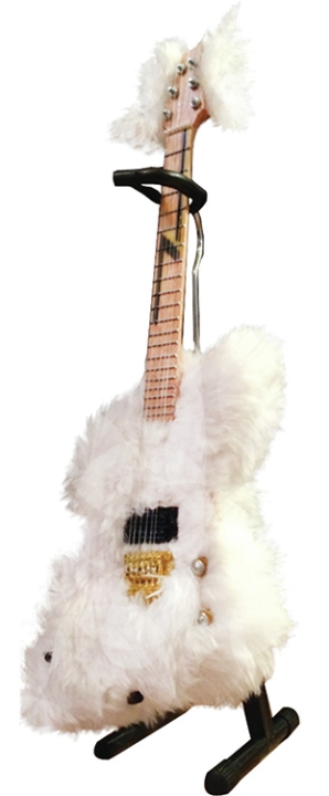 AXE- Fur Covererd ZZ Style Guitar