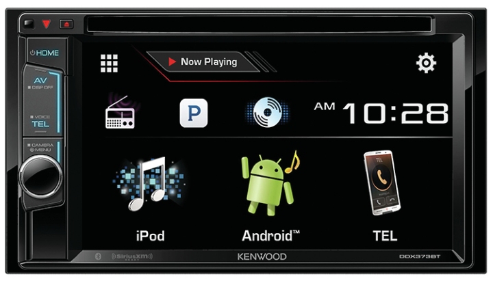 Kenwood 2x DIN 6.2 BT DVD Receiver