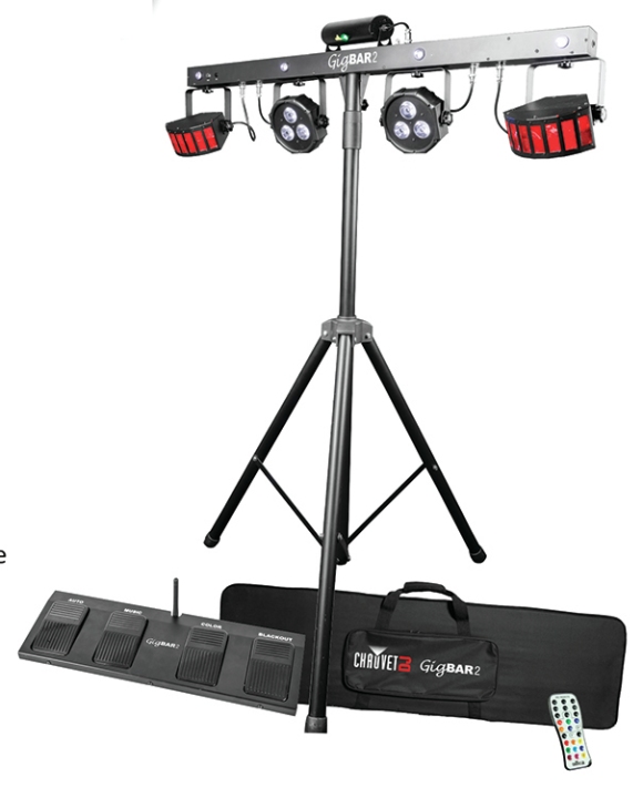 Chauvet Gig Bar IRC 5pc Set