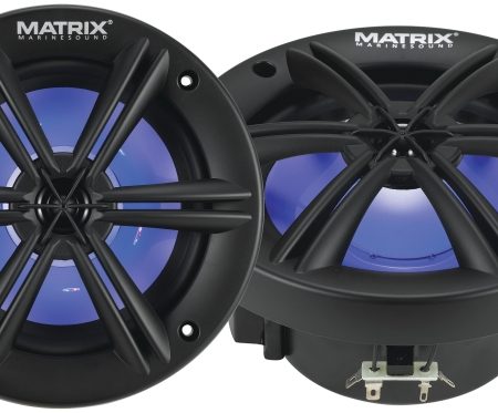 Matrix 6.5in200W2WayMarineSpeakerSystBlk