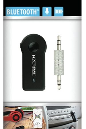 Bluetooth 2in1 Wireless Audio Recver Blk