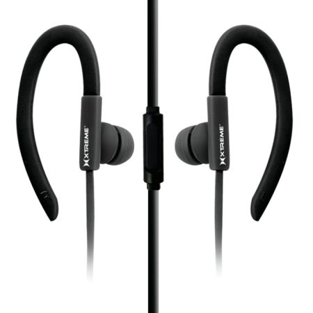 Sport Grip In-Ear Earbuds Black
