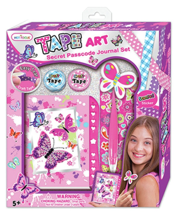 Dropship Wholesale Tape Art Secret Passcode JournalParadise