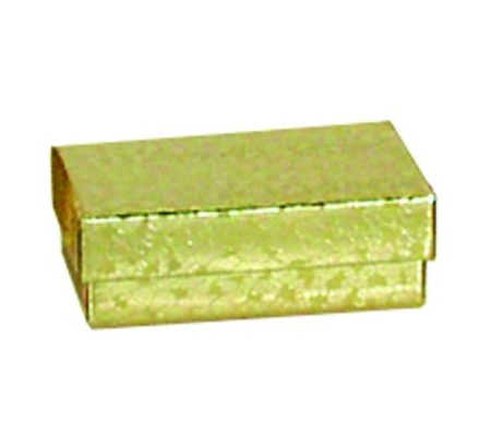 Gold Cotton Filled Box 2.5 X1X7/8(0021G)