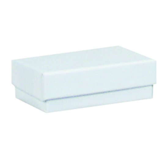 White Cotton Filled 2.5X1.5X7/8 (0021W)
