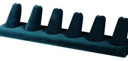 6 Finger Ring Display Black