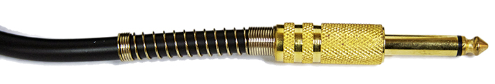 Fatboy Straight 20 Ft Cord Gld Metal End